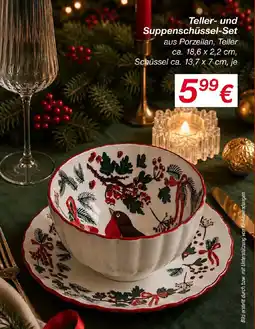 KiK Teller- und Suppenschüssel-Set Angebot