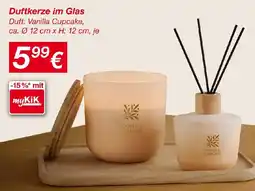 KiK Duftkerze im Glas Angebot