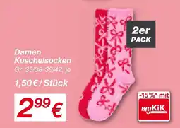 KiK Damen Kuschelsocken Angebot
