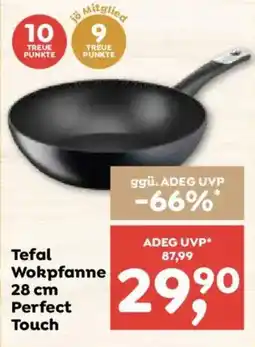 ADEG Tefal Wokpfanne 28 cm Perfect Touch Angebot