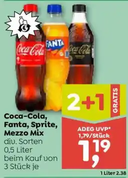 ADEG Coca-Cola, Fanta, Sprite, Mezzo Mix Angebot