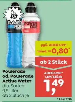 ADEG Powerade Active Water Angebot