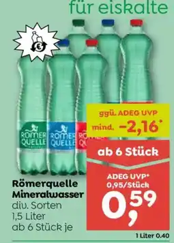 ADEG Römerquelle Mineralwasser Angebot