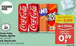 ADEG Coca-Cola Fanta Sprite Mezzo Mix Angebot