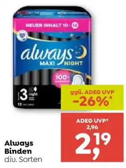 ADEG Always Binden Angebot