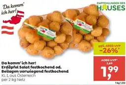 ADEG Erdäpfel Salat festkochend od. Beilagen vorwiegend festkochend Angebot