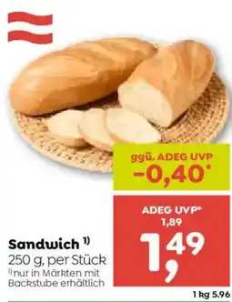 ADEG Sandwich Angebot