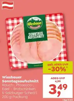 ADEG Wiesbauer Sonntagsaufschnitt Angebot