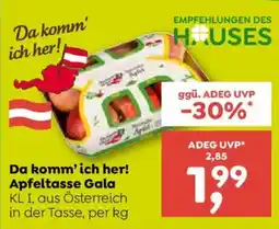 ADEG Apfeltasse Gala Angebot