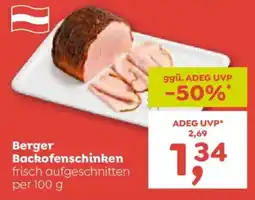ADEG Berger Backofenschinken Angebot