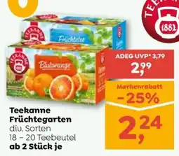 ADEG Teekanne Früchtegarten Angebot