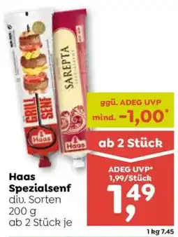 ADEG Haas Spezialsenf Angebot