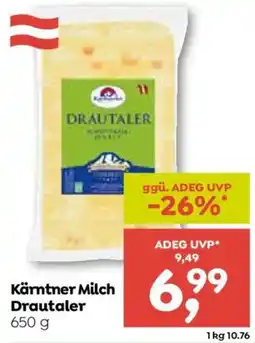 ADEG Kärntner Milch Drautaler Angebot