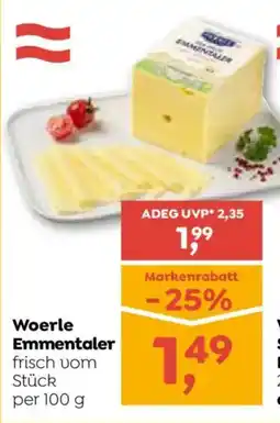 ADEG Woerle Emmentaler Angebot