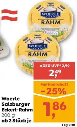 ADEG Woerle Salzburger Eckerl-Rahm Angebot