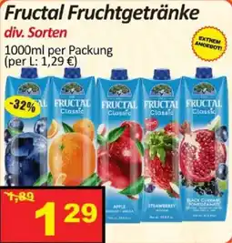 Wurstico Fructal Fruchtgetränke Angebot