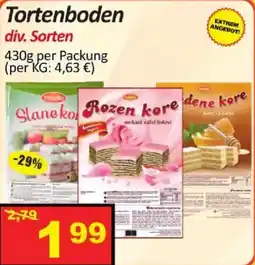 Wurstico Tortenboden Angebot