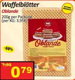 Wurstico Waffelblätter Oblande Angebot