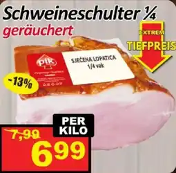 Wurstico Schweineschulter geräuchert Angebot