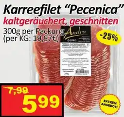 Wurstico Karreefilet "Pecenica" kaltgeräuchert, geschnitten Angebot