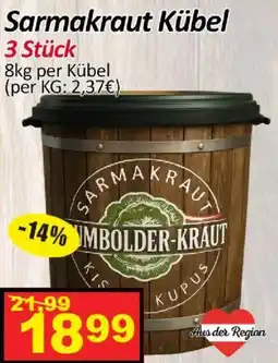 Wurstico Sarmakraut Kübel Angebot