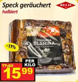 Wurstico Speck geräuchert halbiert Angebot