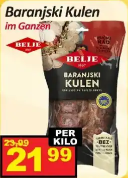 Wurstico Baranjski Kulen im Ganzen Angebot
