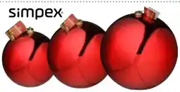 Eurospar Simpex Basic Celebration LED Weihnachtskugel Angebot