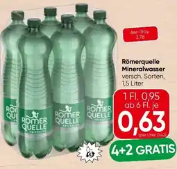Eurospar Römerquelle Mineralwasser Angebot