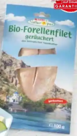 Eurospar Spar Natur pur Bio-Geräuchert Forellenfilet Angebot