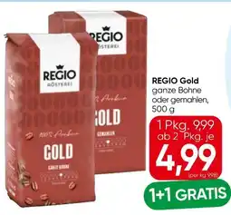 Eurospar Regio Kaffee Gold Angebot