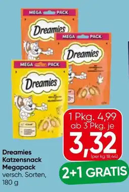 Eurospar Dreamies Katzensnacks Angebot