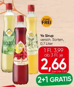 Eurospar YO Sirup Angebot