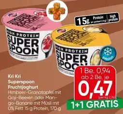 Eurospar Kri Superspoon Fruchtjoghurt Angebot