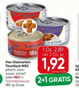 SPAR Gourmet Vier Diamanten Thunfisch Angebot
