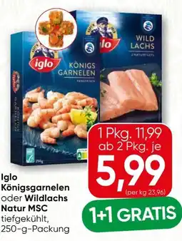 SPAR Gourmet Iglo Königsgarnelen Angebot