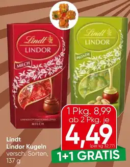 Spar Lindt Lindor Kugeln Angebot