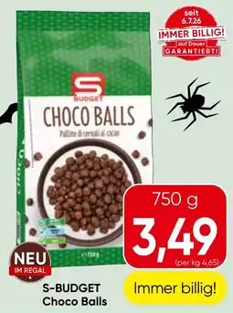 Spar S-Budget Choco Balls Angebot