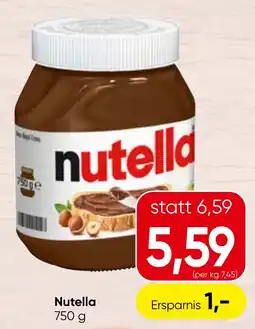 Spar Nutella Angebot