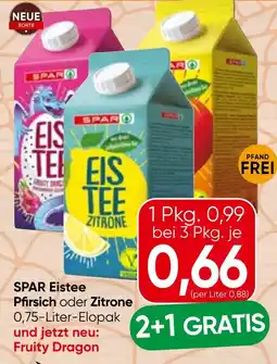 Spar SPAR Eis tee Angebot
