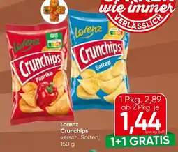 Spar Lorenz Crunchips Angebot