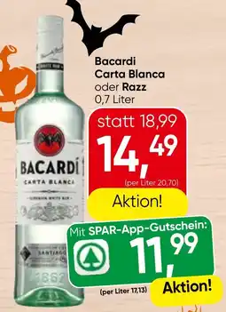 Spar Bacardi Carta Blanca Angebot