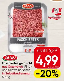 Spar TANN Faschiertes gemischt Angebot