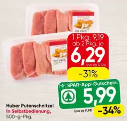 Spar Huber Putenschnitzel Angebot