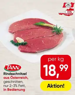 Spar TANN Rindsschnitzel Angebot