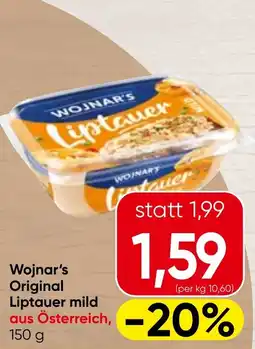 Spar Wojnar's Original Liptauer mild Angebot