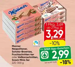 Spar Manner Neapolitaner Angebot