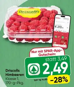 Spar Driscolls Himbeeren Angebot