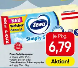 Spar Zewa Toilettenpapier Angebot