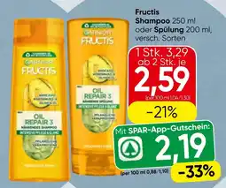 Spar Garnier Fructis Oil Repair 3 Angebot